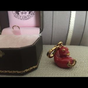 Juicy Couture Red Duck Duckie Bracelet Charm